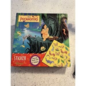 Vintage Pocahontas Sticker 70 Piece Puzzle